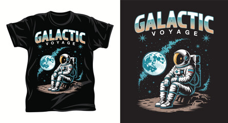 Space Mission t shirt design print
