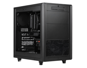 Compact Miniature PC with Sleek Modern Design, Isolated on Transparent Background PNG