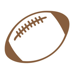 american football ball drawing