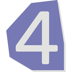 Fototapeta premium Cut Out Letters