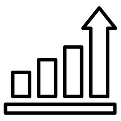 Bar Chart  Icon Element For Design