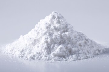 Weißes Pulver Mehl Lebensmittelpulver Proteinpulver Backzutat Nahrungsergänzung Pulver Vegan Glutenfrei Backen Kochen Speisestärke Eiweißpulver Smoothie Pulver Diät Zutat Neutral Geschmack