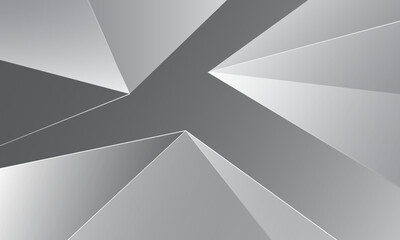White abstract geometric background. Eps10 vector