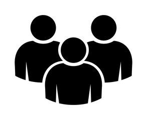 Symbol, ikona ludzi. Plik wektorowy. © robert6666