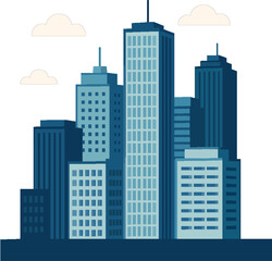 Obraz premium Vektor Gedung Gedung
