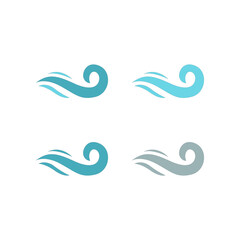 WATER SPLASH SIGN SYMBOL LOGO VECTOR
