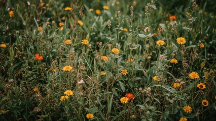 Petals, native shrubs, nuisance plants, decorative flora
