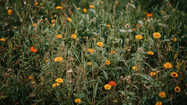 Petals, native shrubs, nuisance plants, decorative flora