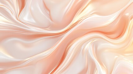 Obraz premium Abstract silk background with soft waves and delicate folds for luxurious designs