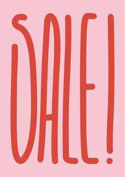 Sale Typography Poster Background. Minimalist Modern Abstract Art Design Text