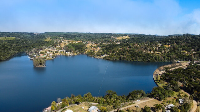 Salto dam in S&atilde;o Francisco de Paula, Rio Grande do Sul, Brazil