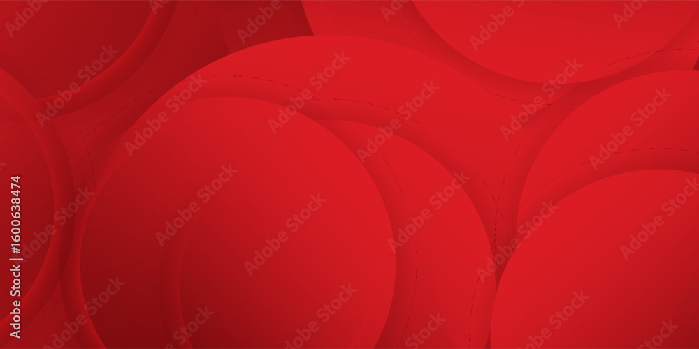 Poster red abstract background. dynamic shapes composition. vector illustration