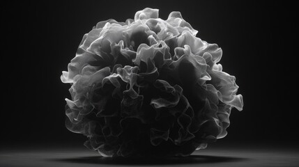 Abstract Glowing Sphere Design