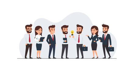 Diverse business team brainstorming, ideal for website banners, presentations, and marketing materials.