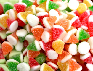 Sweet colored candy