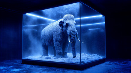 This exhibition showcases extinct animals, sparking interest in resurrection science.