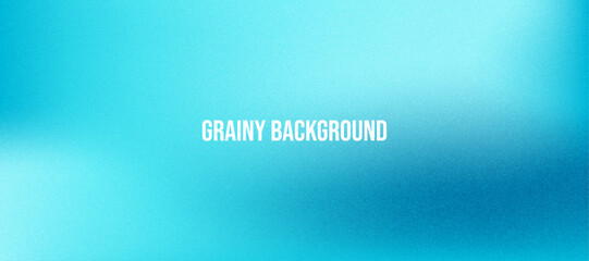 Aesthetic grainy seasonal background. Blue, white colored fluid gradient cover. Winter noise effect wallpaper.