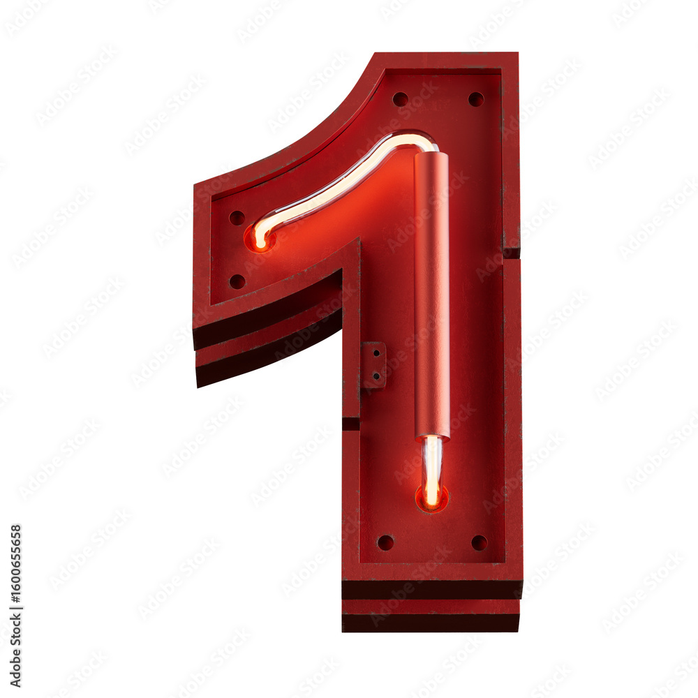 Poster bright neon font with fluorescent tubes.metallic futuristic cyberpunk alphabet. 3d rendering isolate
