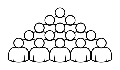 Symbol, ikona ludzi. Plik wektorowy. © robert6666