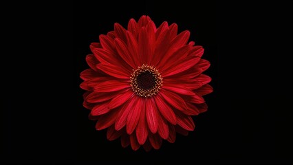 The emergence of the alluring red blossom