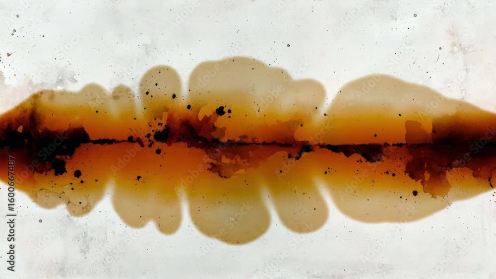 Poster abstract watercolor design with soft hues and gentle texture creating an artistic atmosphere and vis