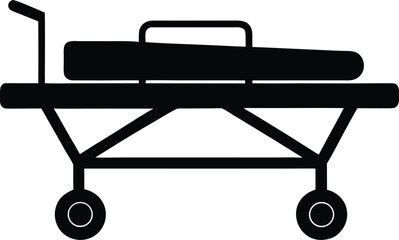 Medical Stretcher Silhouette