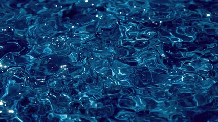 Pattern reflecting the deep blue waters