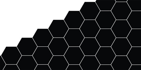Abstract hexagon background, hexagon abstract background. Surface polygon pattern with glowing hexagon paper texture and futuristic .
