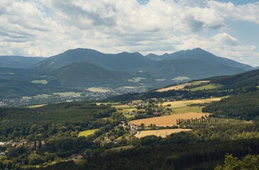 view from the mountain