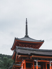 Fototapeta premium Kiyomizu-dera Temple Entrance in Kyoto, Japan