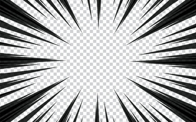 Obraz premium Abstract comic background with halftone. Pop art comic book cartoon magazine cover. Vector illustration.