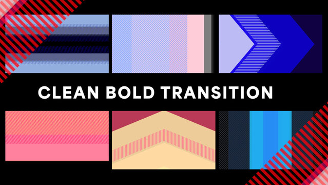 Clean Bold Transitions