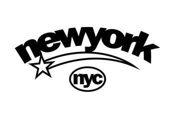 New york star typography slogan. Varsity athletic vintage for t shirt. Nyc tee shirt graphics, urban print. Vector illustration.