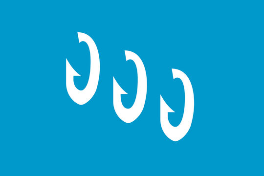 Froya Municipality Norway flag background - Powered by Adobe