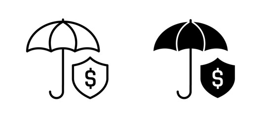 Success, Growth and Insurance icon