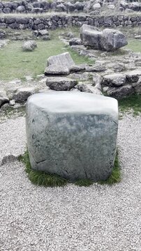 Hattusa, also Hattuşa, Ḫattu&scaron;a, Hattusas, or Hattusha, was the capital of the Hittite Empire in the late Bronze Age during two distinct periods. Its ruins lie near modern Boğazkale, Turkey