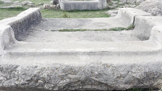 Hattusa, also Hattuşa, Ḫattu&scaron;a, Hattusas, or Hattusha, was the capital of the Hittite Empire in the late Bronze Age during two distinct periods. Its ruins lie near modern Boğazkale, Turkey