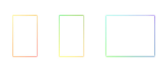 Neon stripes in futuristic vector background with gradient

