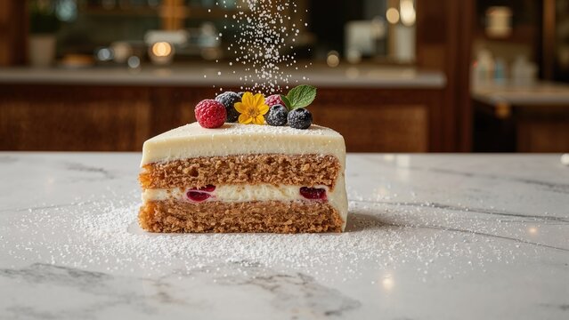 Tasty cream creations from a local bakery