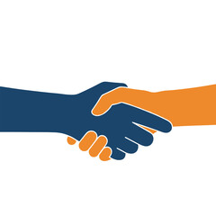 Successful business partnership agreement handshake symbolizing trust and collaboration for growth