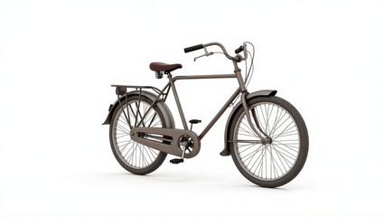 Fototapeta premium Classic bicycle, detailed rendering.