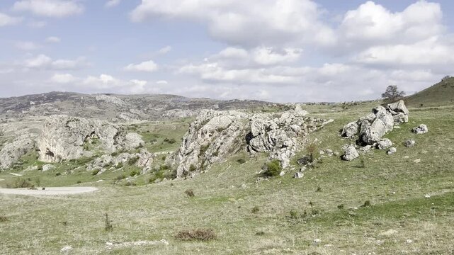 Hattusa, also Hattuşa, Ḫattu&scaron;a, Hattusas, or Hattusha, was the capital of the Hittite Empire in the late Bronze Age during two distinct periods. Its ruins lie near modern Boğazkale, Turkey