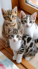 Irresistibly Cute and Cuddly Kitten