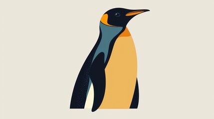 Fototapeta premium Abstract Illustration of a Penguin