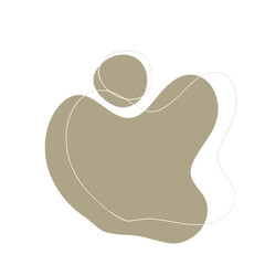 	Midnight Flow
Deep indigo shape, fluid and bold, like a river under moonlight.