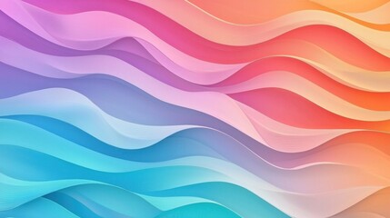 Fototapeta premium Abstract gradient background. Abstract blurred gradient background colours with dynamic effect. Soft motion blur. Colorful fluid shapes. Vivid gradient texture. Smooth abstract waves. Copy space.