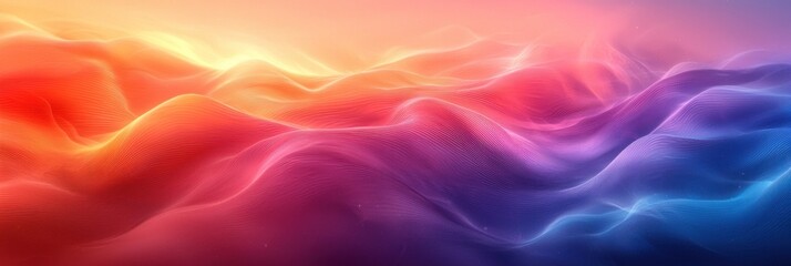 Obraz premium Abstract gradient background. Abstract blurred gradient background colours with dynamic effect. Soft motion blur. Colorful fluid shapes. Vivid gradient texture. Smooth abstract waves. Copy space.