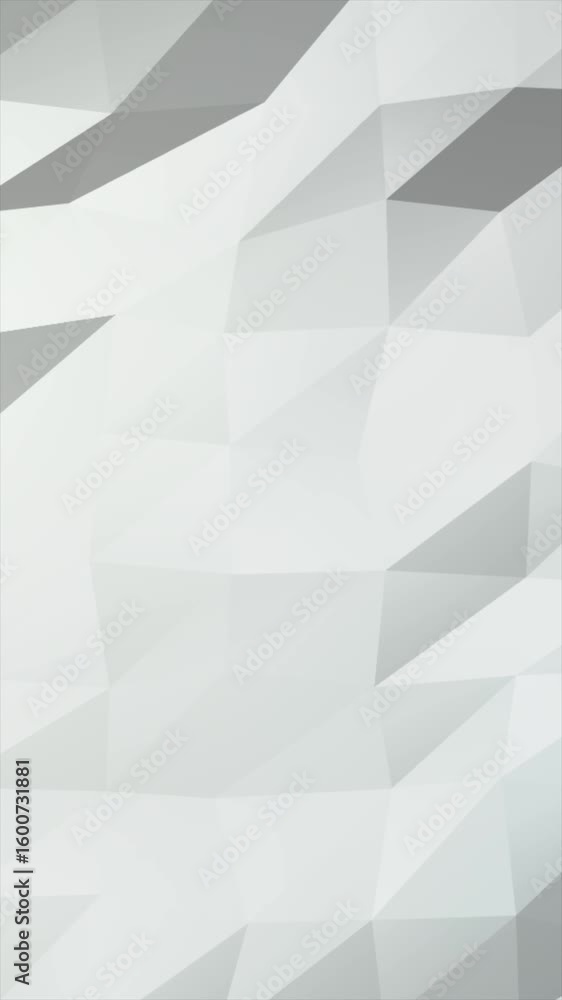 Poster abstract geometric white polygonal background with light gray gradient tones and sharp triangular sh