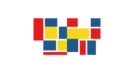 Set of playful geometric patterns with modular and block-style compositions. Uses repeating shapes like semi-circles, arches, and diagonals. Colourful palette with pastel and neon combinations. 