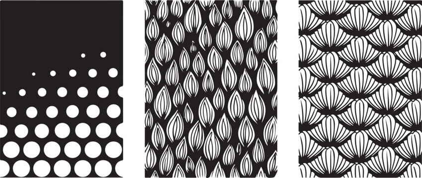 Abstract Vector Panels for Laser Cutting